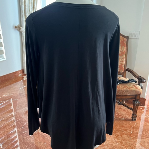 Lululemon , long sleeves black top size M - Picture 3 of 3
